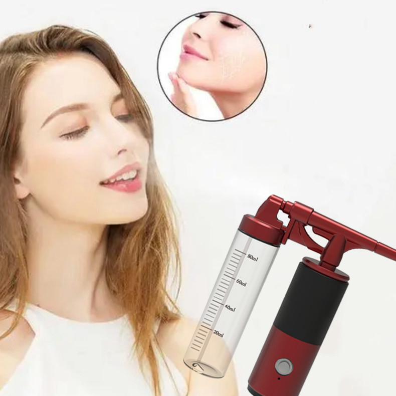Pinhole 0.3mm Portable Oxygen Injector Beauty Equipment 6L/Min